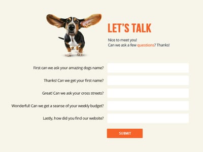 Contact Form Design