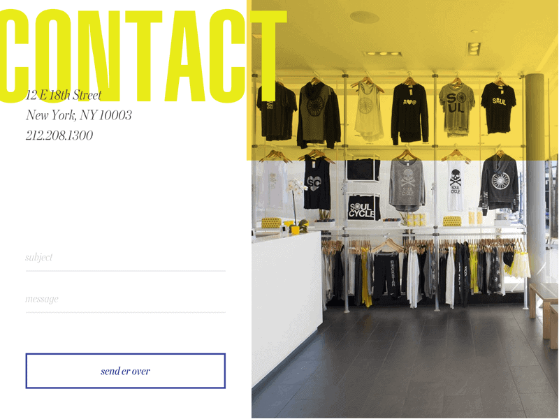 Contact Form Design