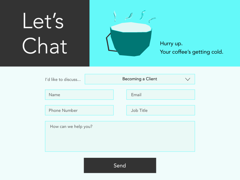 Contact Form Design